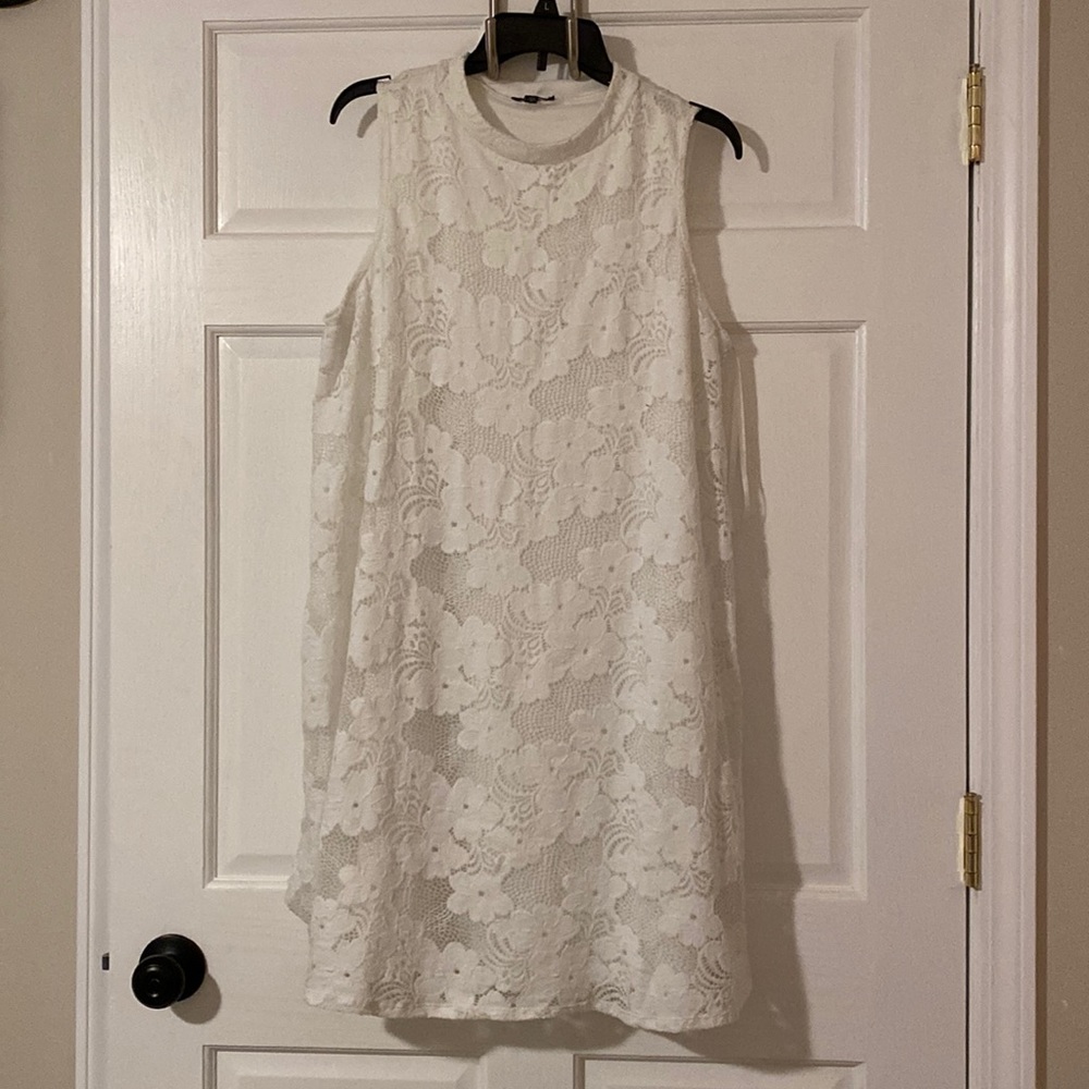 White MIDI Dress